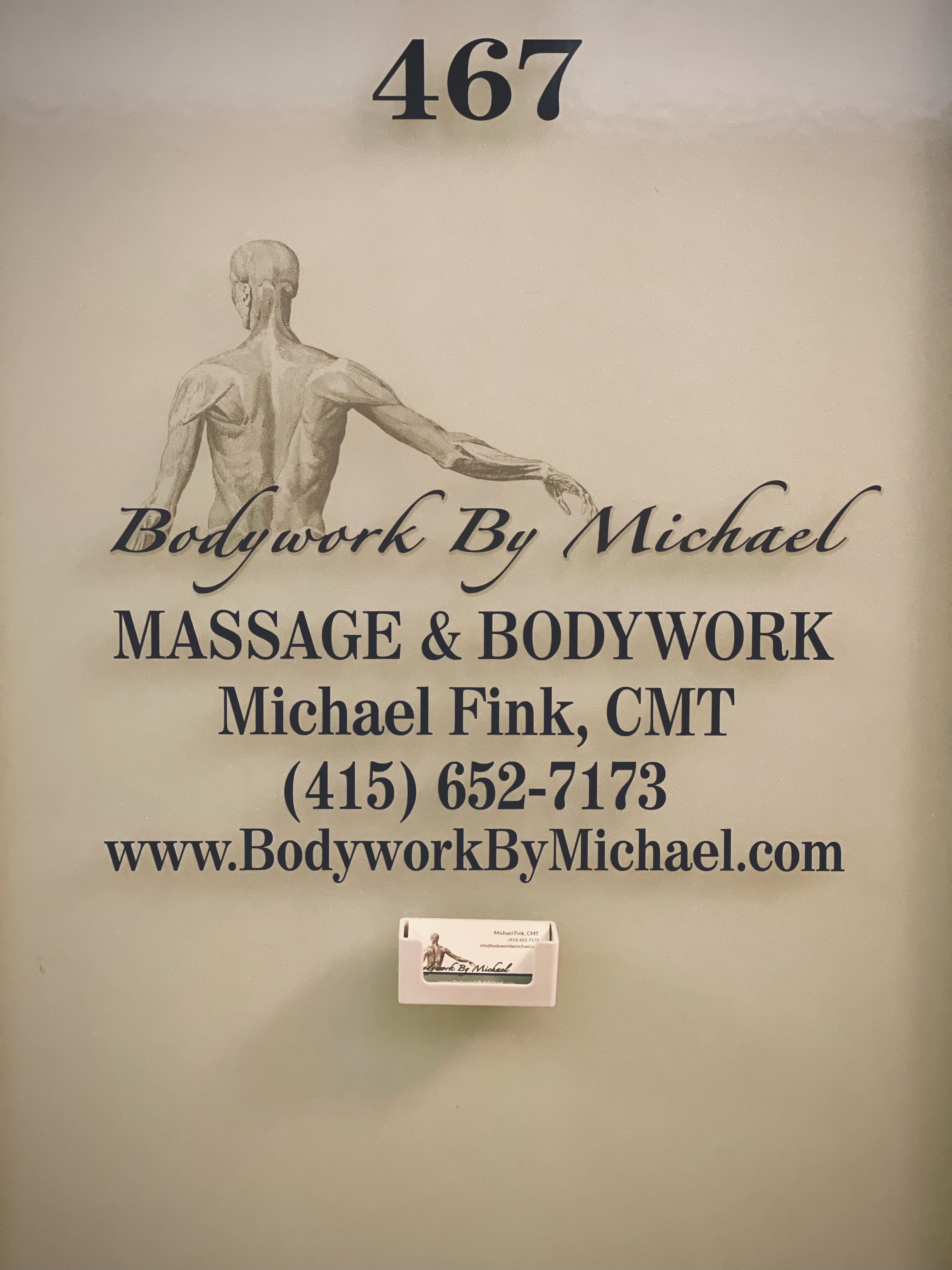 Contact Michael at Bodywork by Michael